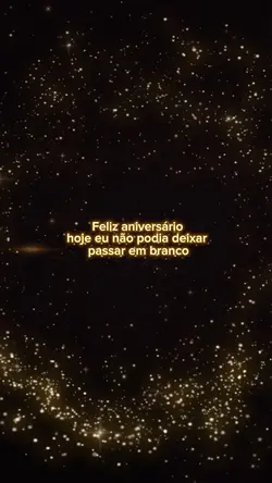 Feliz aniversário 