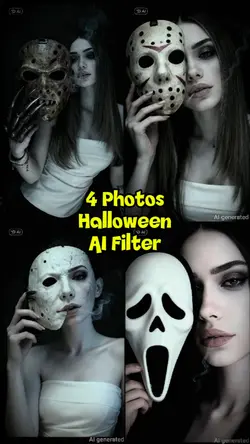 4 Photos Halloween 