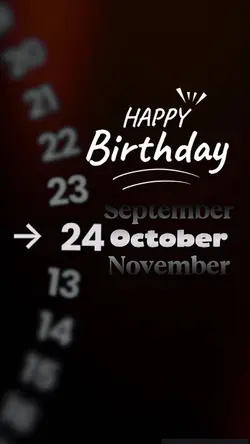 Hbd 24 October 