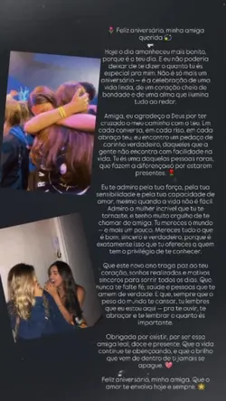 parabéns amiga