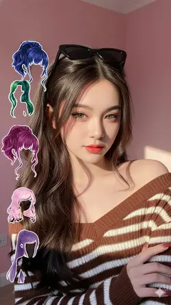 AI Hair Anime Style