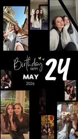 Birthday 24 May 2026
