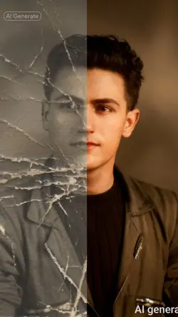 Restore photo effect