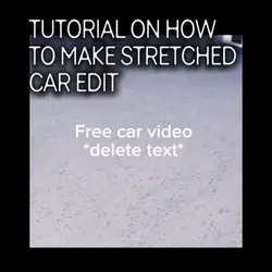 Stretch car tutorial