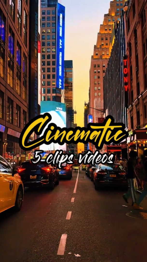 5 CLIPS CINEMATIC