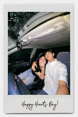 polaroid couple