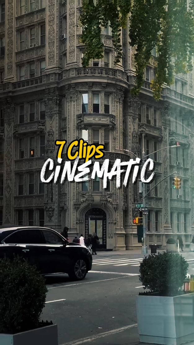 7 clipes cinematográficos