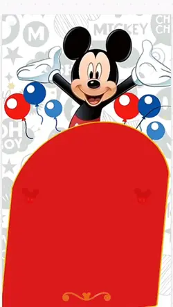 CONVITE MICKEY 