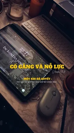 Cố gắng và nỗ lực