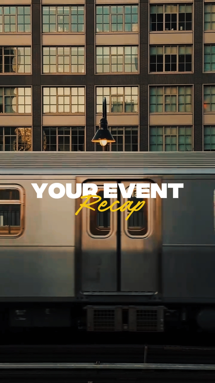 your event recap 