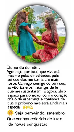 ÚLTIMO DIA DO MÊS...