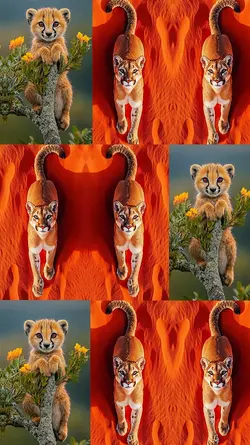 6 pics template 