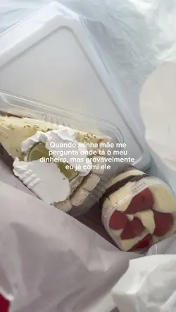 Eu jรก comi ele