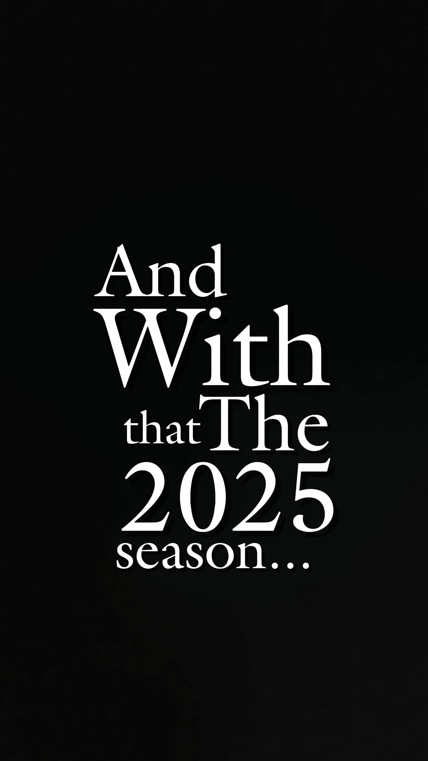 2025 season