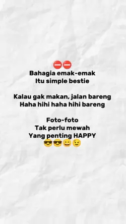 bahagia emak-emak