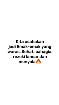 Jadi emak2 bahagia
