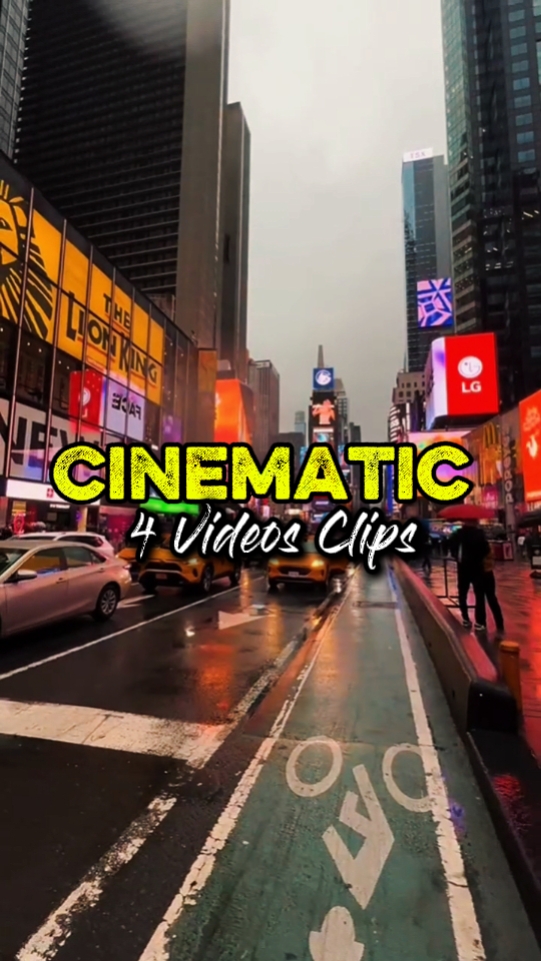 4 Videos Cinematic 
