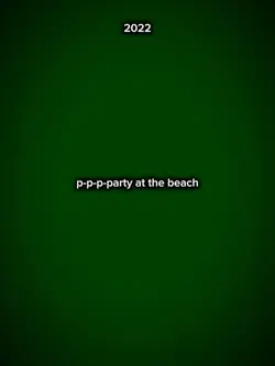 party at the beach