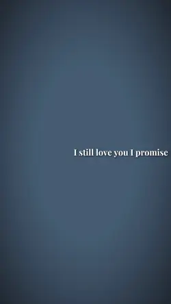 I still love you❤️