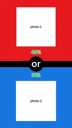 Red or Blue Template