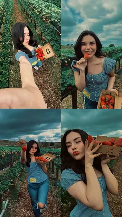strawberry dump