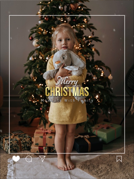 WEIHNACHTSFAMILIENBILD