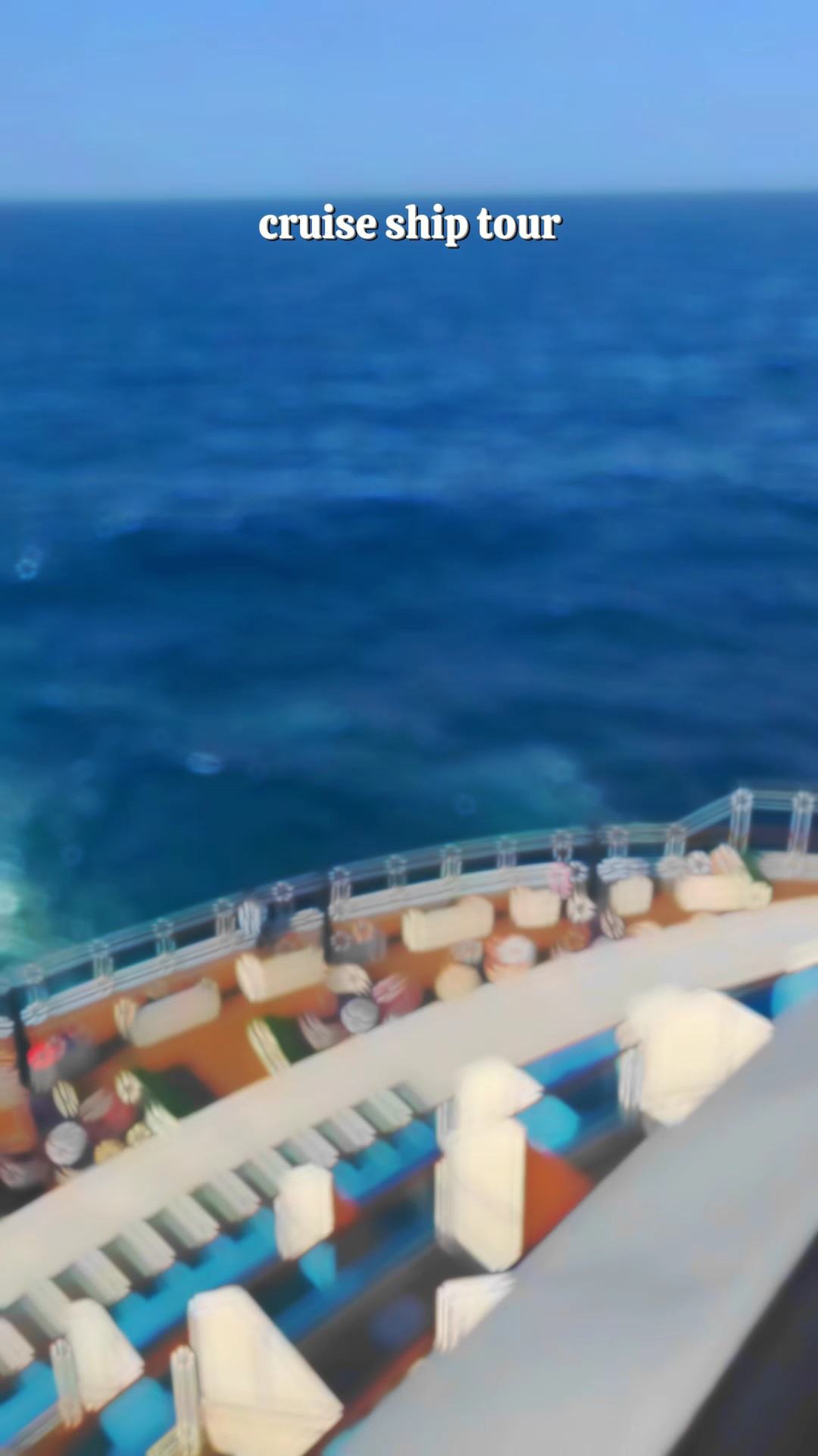 cruise ship tour