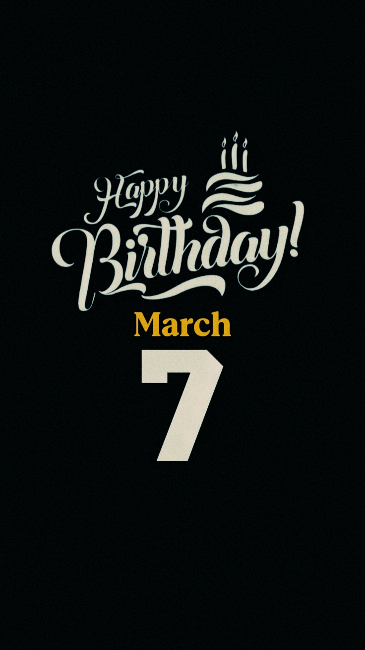 Anniversaire du 7 mars