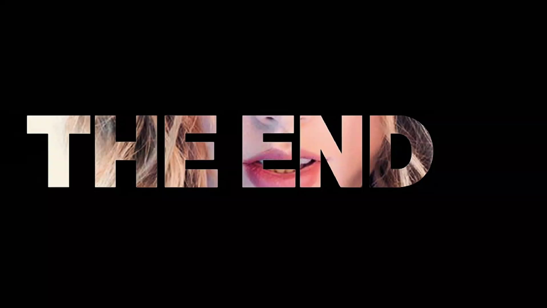 the end 