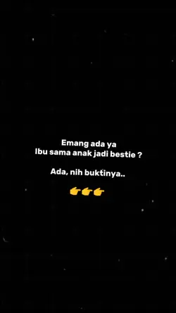 Ibu,anak jadi bestie