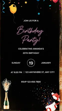 Birthday Invitation