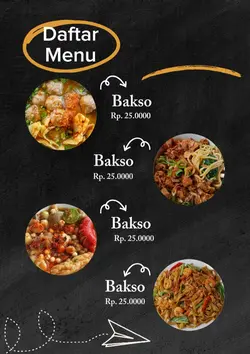 Daftar Menu 