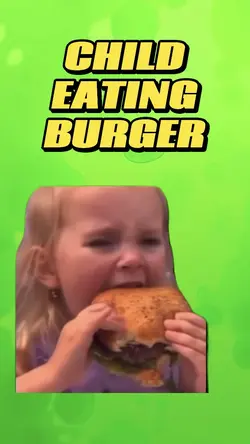 Child Eating 🍔 