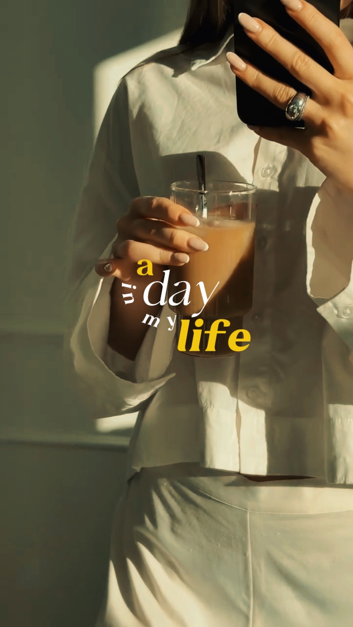 a day in my life ✨
