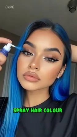 spray hair colour 