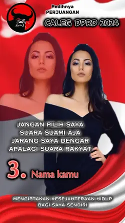 Jangan pilih saya