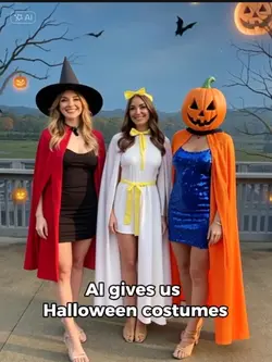 AI HALLOWEEN MAKEOVE