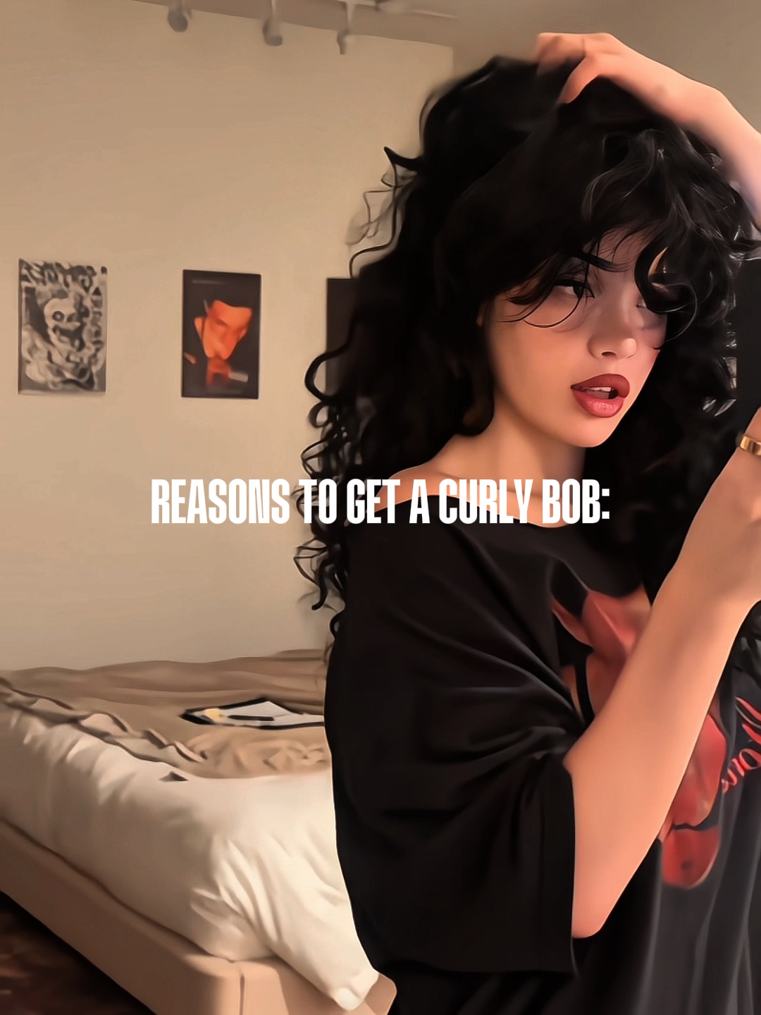  curly bob