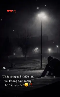 Mẫu 1 ảnh buồn