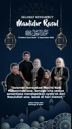 Salam Maulid Nabi 
