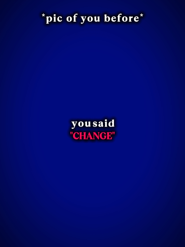 Vous avez changé