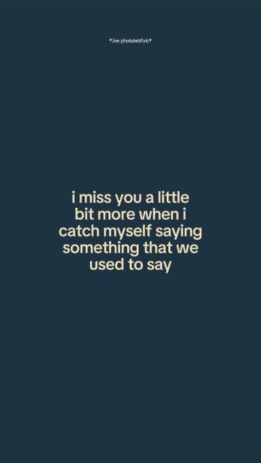 I Miss You
