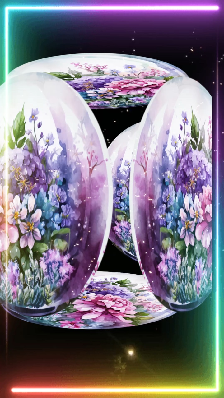Floral globe