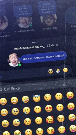 dia kalo senyum