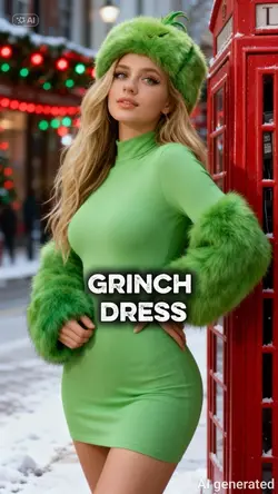 Grinch dress