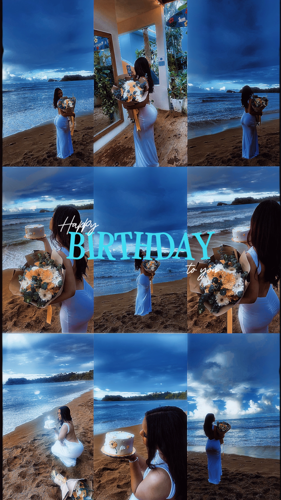 Feliz Aniversário Azul