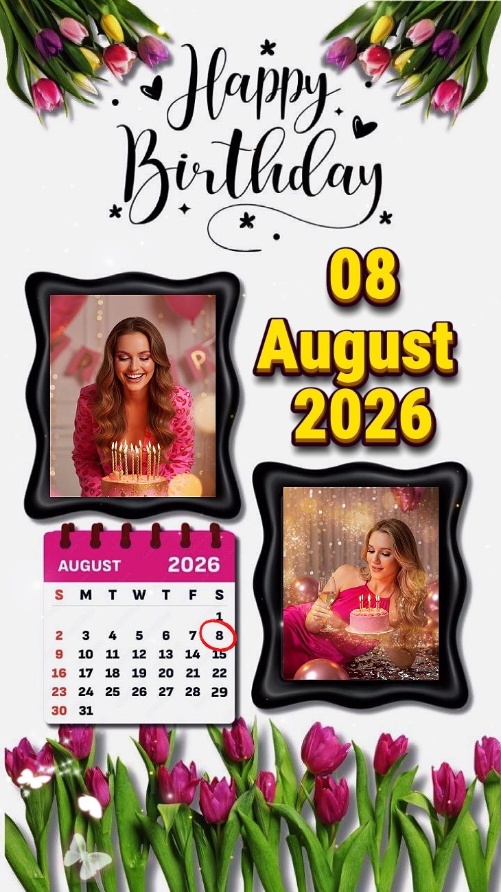 HBD 08 de agosto de 2026