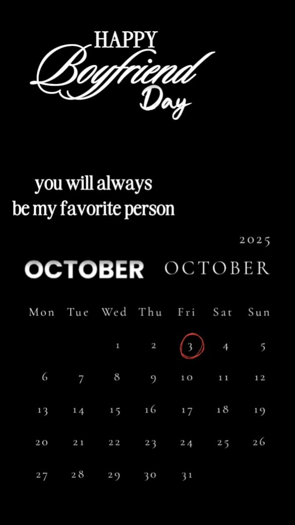 happy boyfriend day 