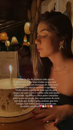 parabéns pra mim.