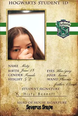 Slytherin student ID